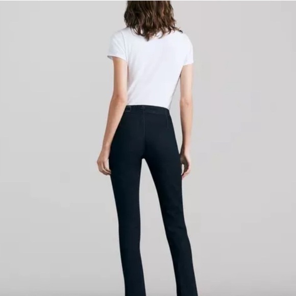 Rag & Bone Peyton Engineered Bootcut Jeans Women’s Size 26 Stretch Black - Picture 2 of 10